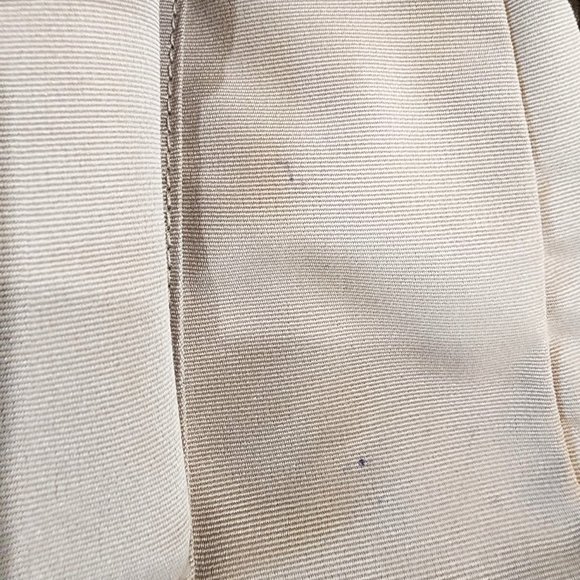 Coach Hampton Optic Signature Stripe Yellow White Double Handle Purse Bag - Picture 16 of 16